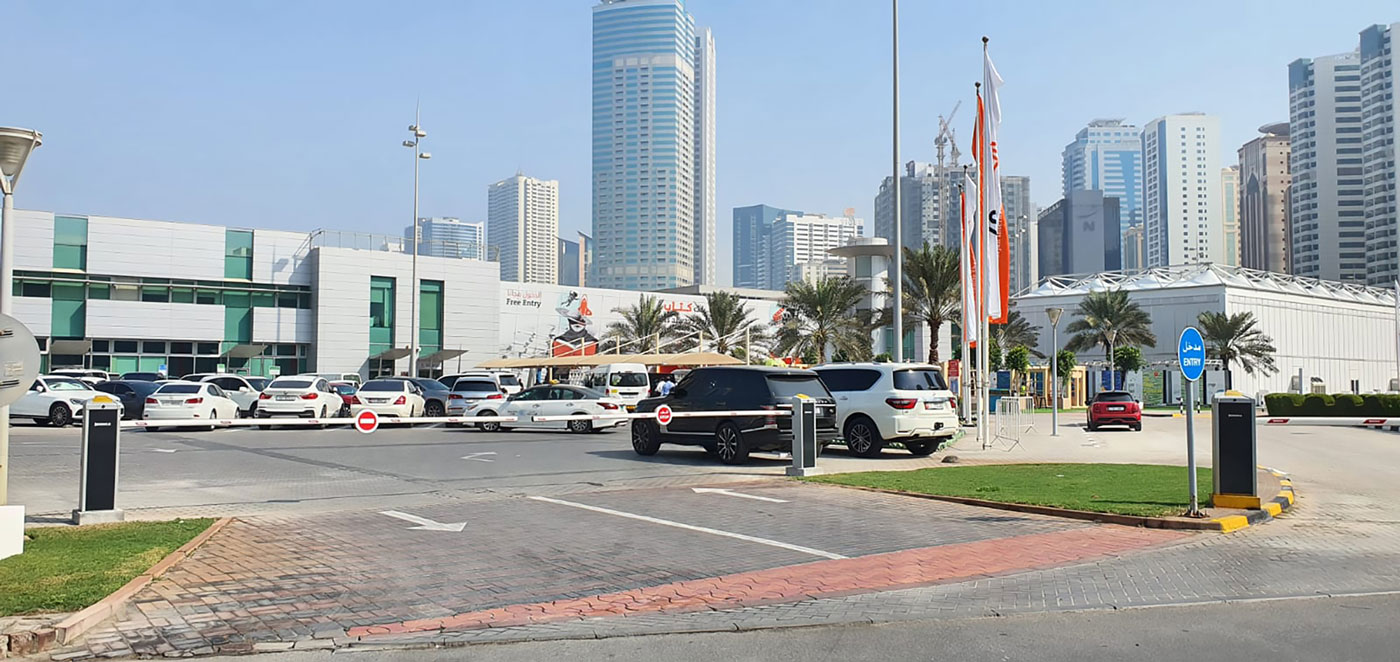 Benincà barriers Diva Expo Dubai Parking
